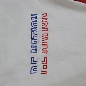 PE NATION Womens Sweatshirt size Medium Beautiful Embroidery Very Stretchy Comfy